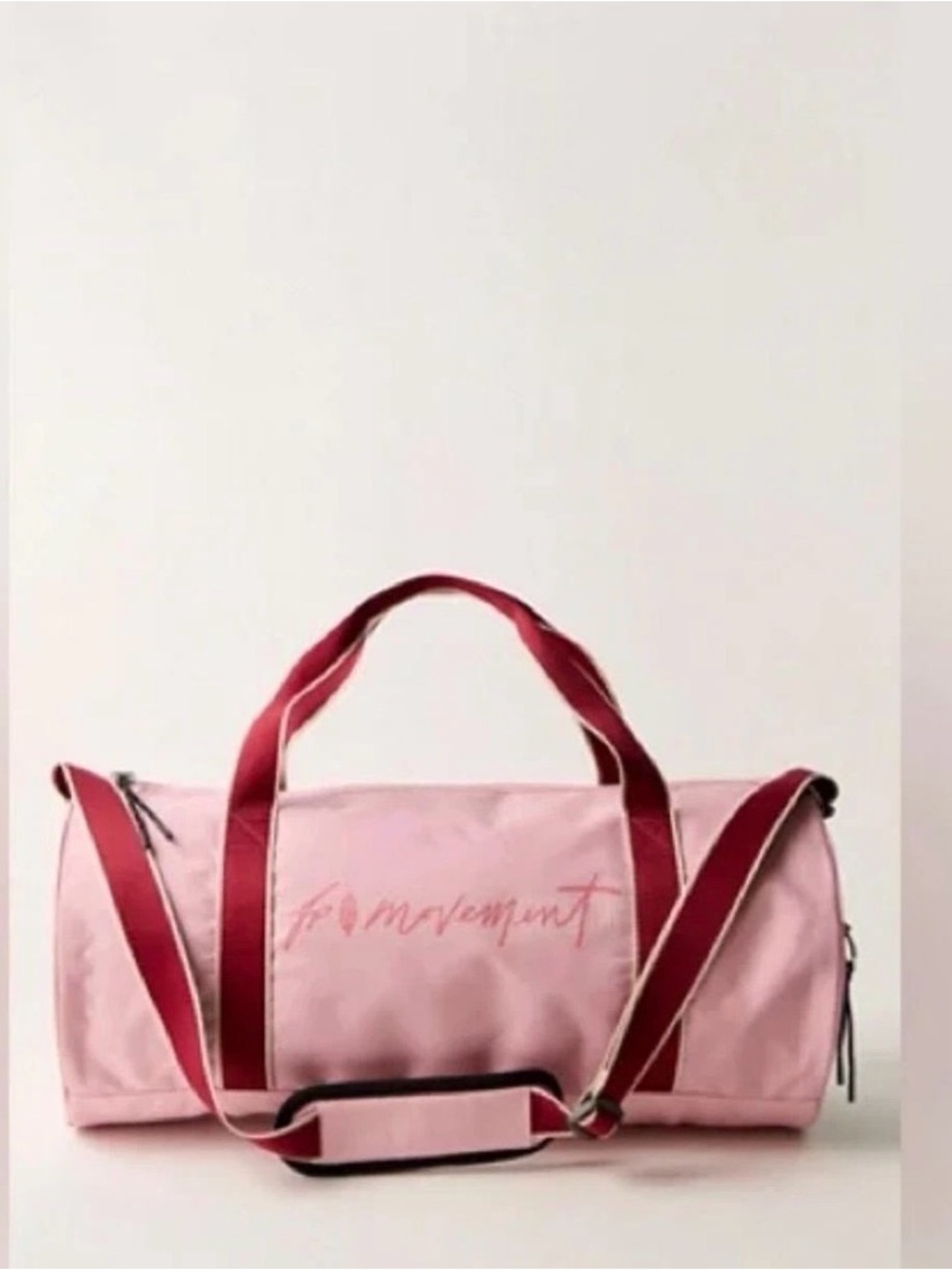 FREE PEOPLE  Movement Good Sport Duffle Bag Petal Rose NWT